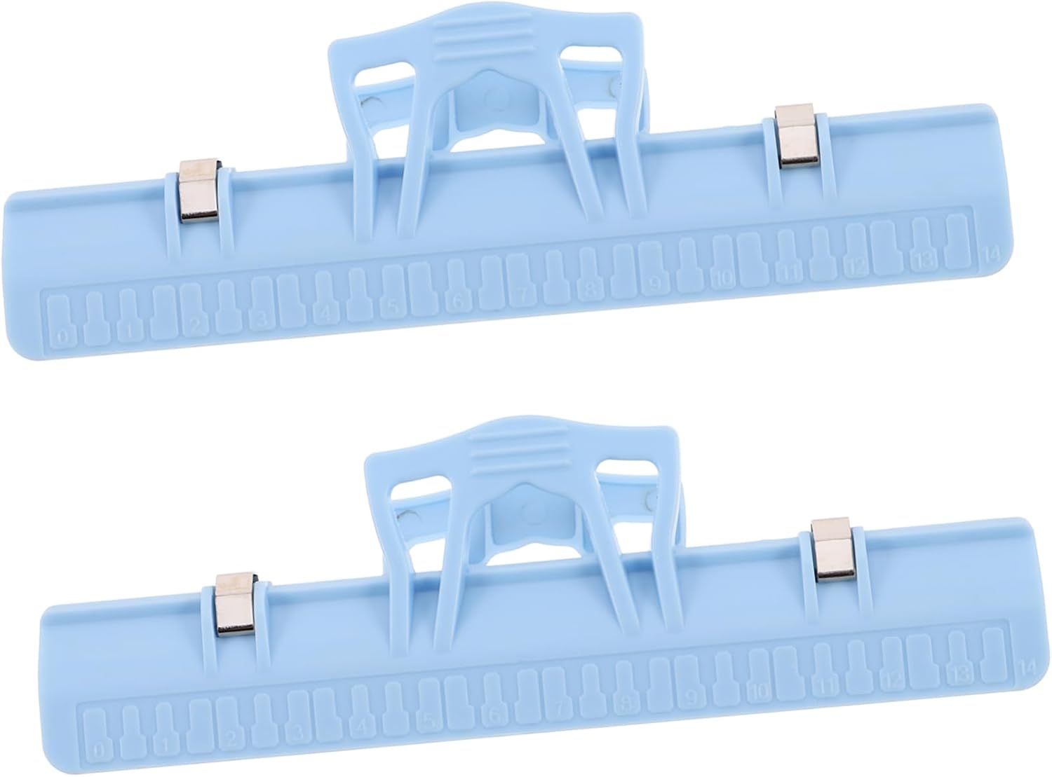 2pcs Plastic Sheet Music Clip Large Capacity for Documents