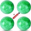 4 Pcs Playground Balls with Pump, 9 inch Inflatable Bouncy Balls for Kids, School, Beach, Kickball DodgeBalls and Indoor Outdoor Plays
