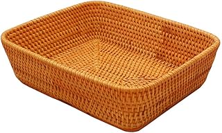バスケット 浅型 ボックス かご 麦わら 長方形 収納バスケット 収納かご 収納ボックス 籐収納かご 浅型収納かご ラタンボックス 天然素材 浅型 雑貨収納 フルーツバスケット 小物入れ 手作り 編み物