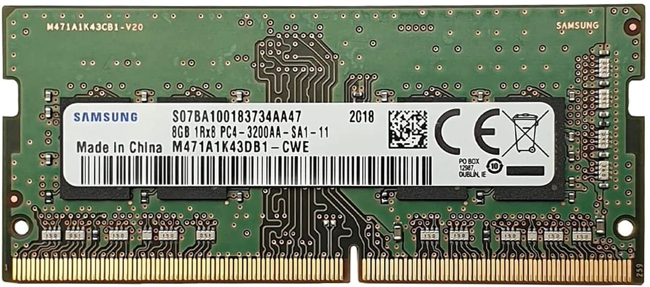 B1 SAMSUNG PC4 8GB×2枚　16GB BIOSチェック✅済み Samsung M471A1K43DB1-CWE 8GB DDR4 3200MHz SODIMM RAM PC4-25600