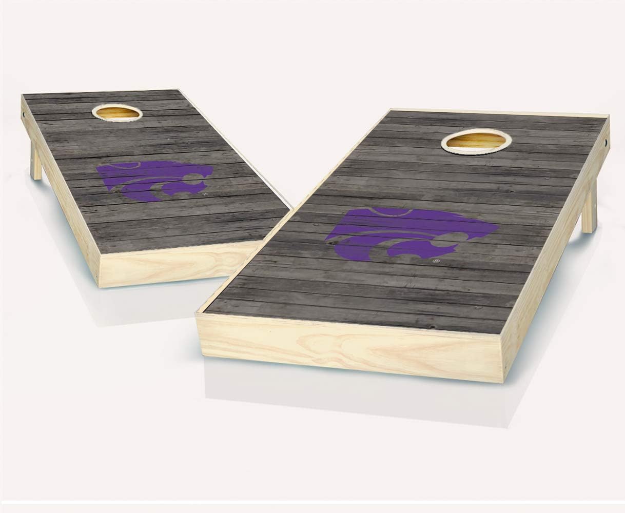 NCAA Distressed Cornhole Set with Bags