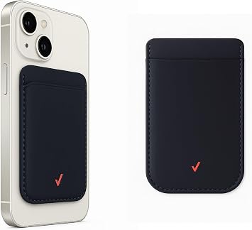 محفظة الهاتف الخليوي Verizon Palm لبطاقات الائتمان والنقد والهوية ورخصة القيادة | نايلون قابل للتمدد | لاصق قوي | متوافق مع أجهزة Palm وiPhone وAndroid وPixel وGalaxy وأجهزة الكمبيوتر المحمولة والأجهزة اللوحية - أسود