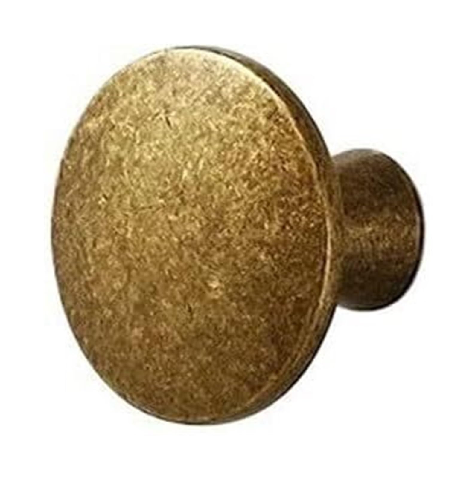 Opeximatun Drawer Knobs, Antique Bronze Retro Rustic Kitchen Wardrobe Shoe Cabinet Door Pull Handle Hardware(Antique Single Hole)