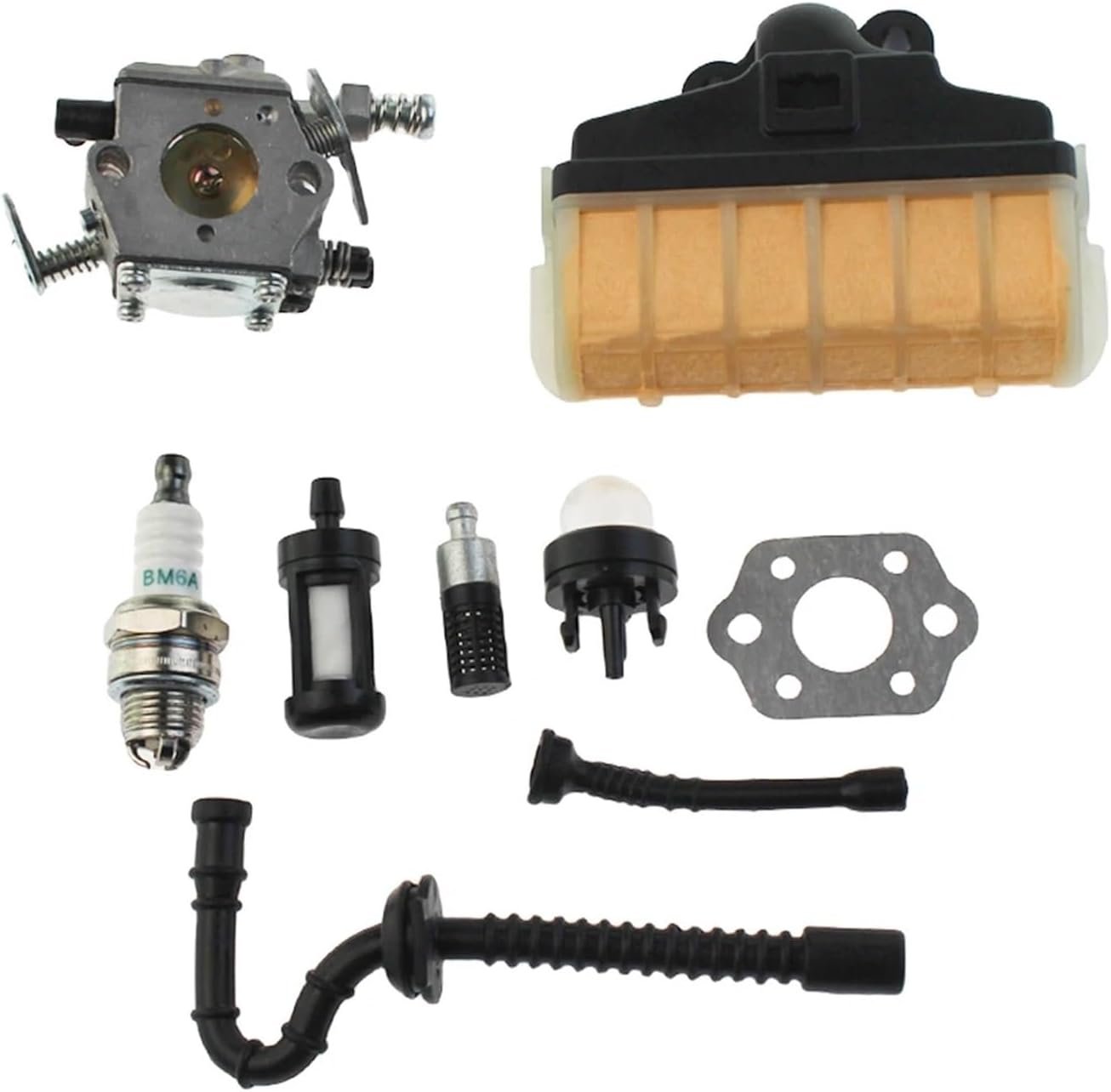 Carburetor with ari Assembly 1123 120 1612 for with S Chain saws 021 023 025 MS210 MS230 MS250, 1650, 1651