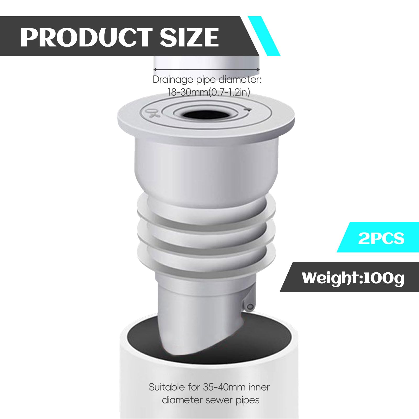 PIPETTA MOPLEN X SCARICO LAVATRICE COMPL - Foto 5