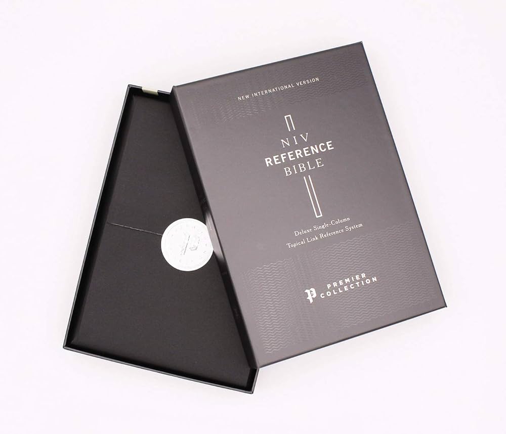 NIV, Reference Bible, Deluxe Single-Column, Premium Goatskin