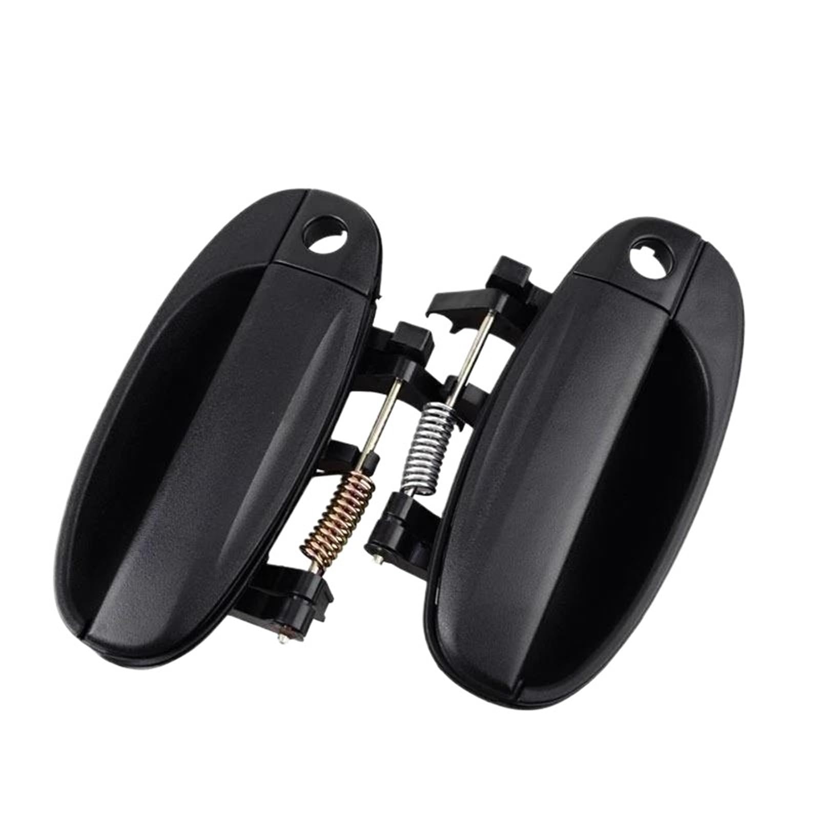 HRQCTIM Exterior Door Handles for Chevrolet for Aveo 2004-2006 96541631 96541632 96583052 96583053(Front Pair)