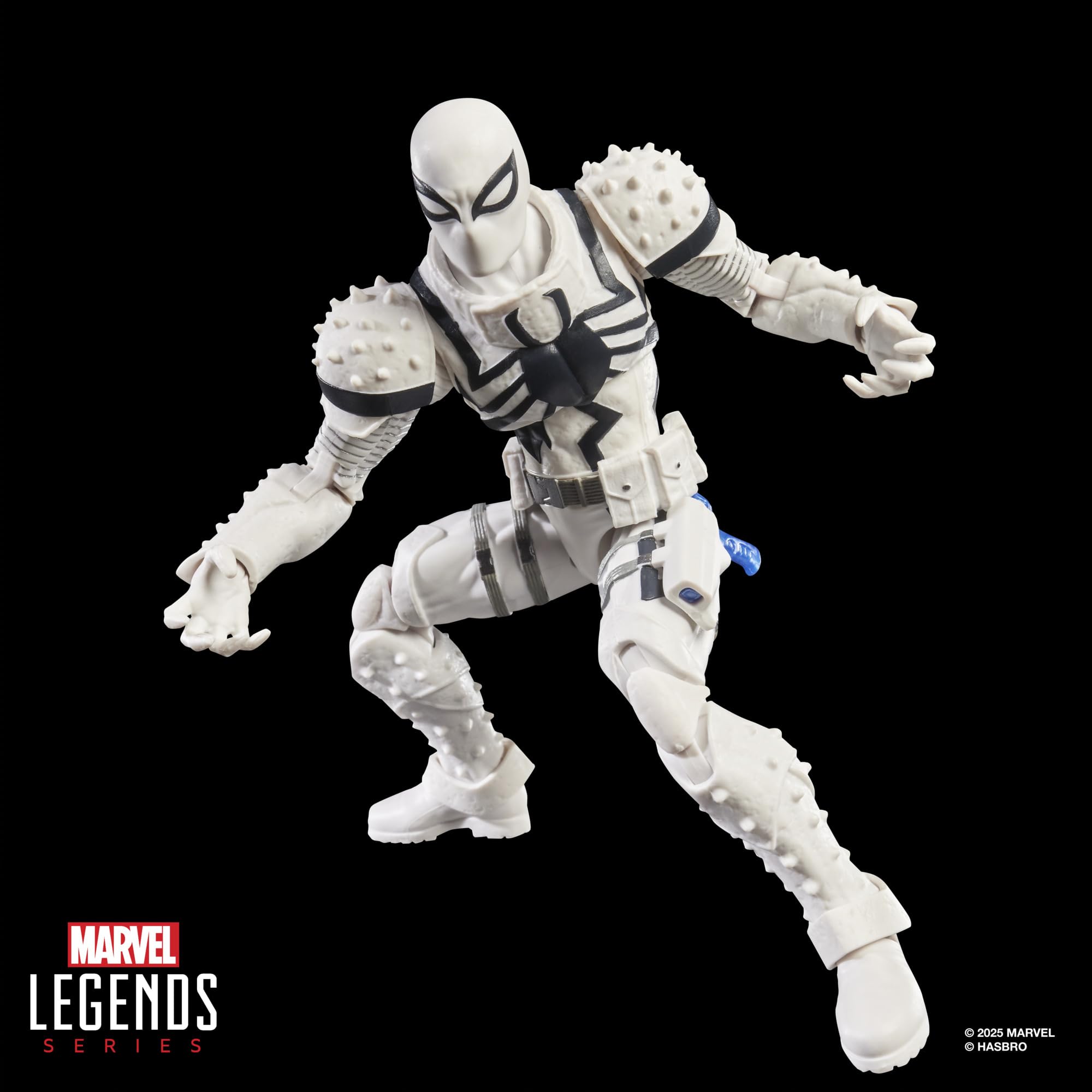 Spider-Man Marvel Legends Series Magic: The Gathering Agent Anti-Venom, 15 cm figurka zabawka i ekskluzywna foliowa kolekcjonerska gra karciana karta kolekcjonerska