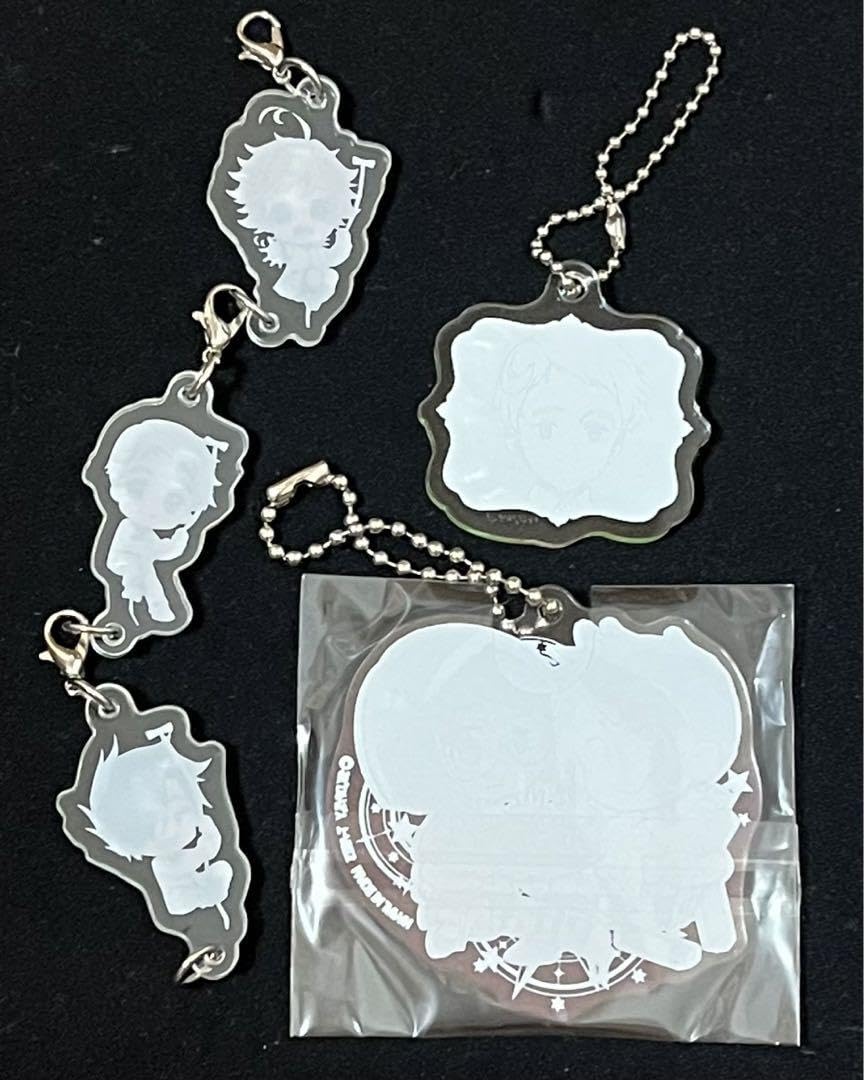 約束のネバーランド　ぴたでふぉめキーホルダー 再販】約束のネバーランド ぴた！でふぉめ アクリルキーホルダー