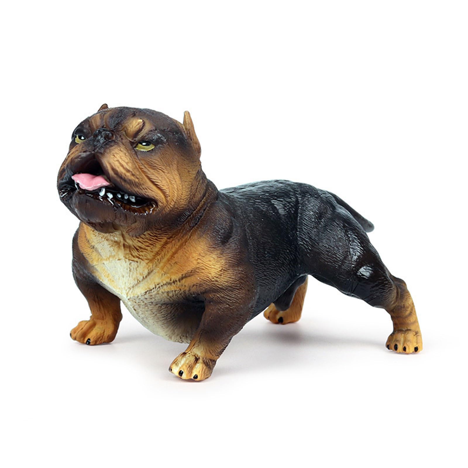 LSTTBO Dog Model Ornament Realistic Figures Puppy Handicrafts Landscape Backyard Desktop Decorations Realistic Dog Statue Statue Dogs Toy