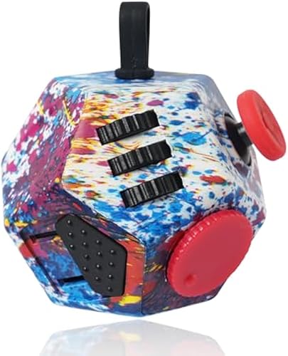 Miniatura 16 de Mini Cubos de Dedos, Juguetes Fidget Geniales para Niños y Adultos con Ansiedad, TDAH, Autismo y Alivio del Estrés (Verde)