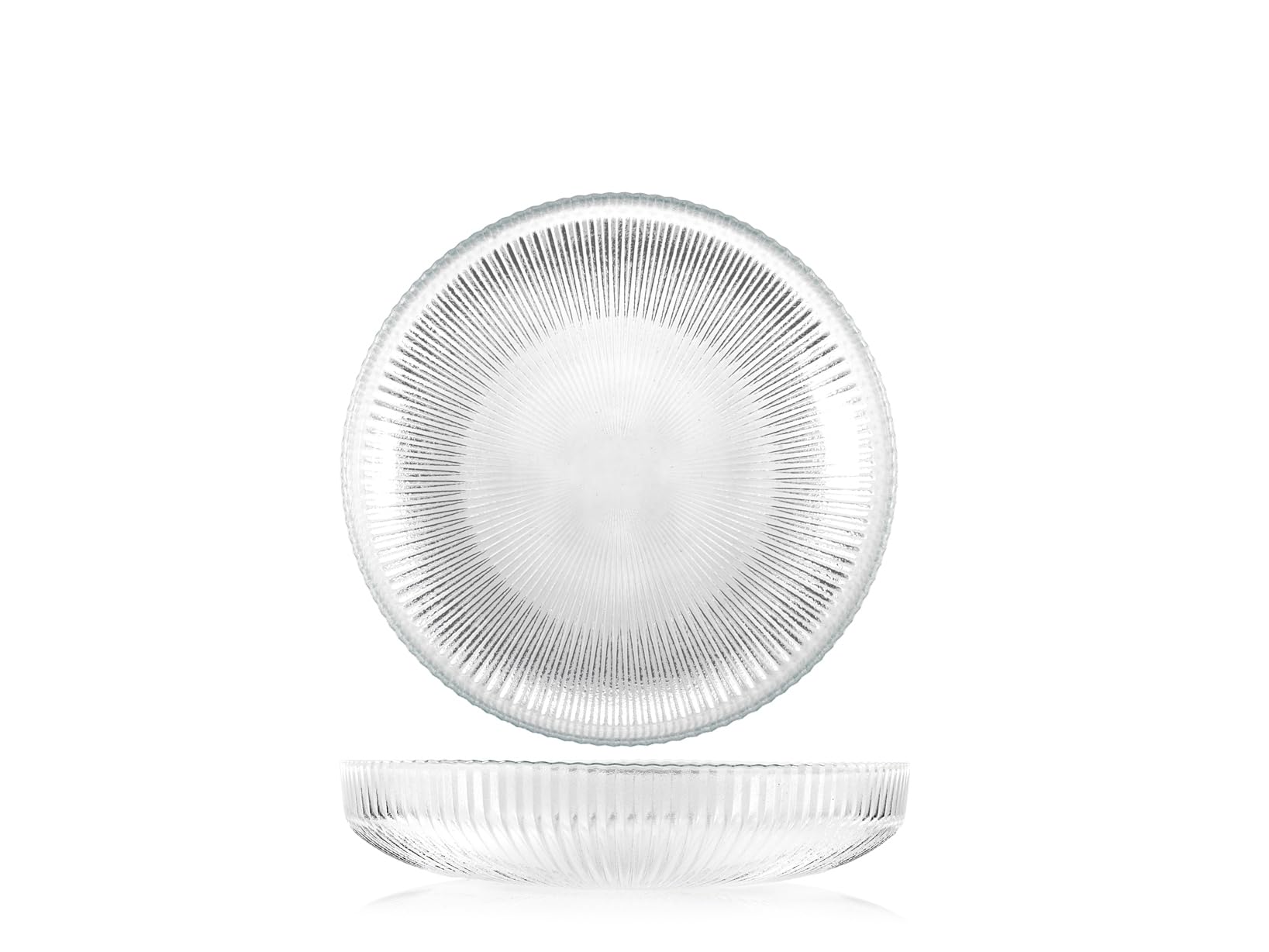 Assiettes creuses 19 cm style marin pour sublimer vos dîners d'été en terrasse