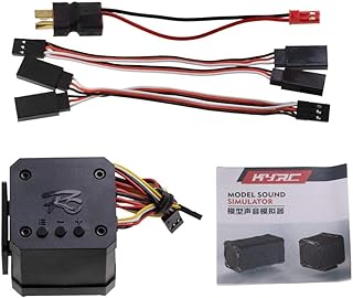 Harilla RC Auto Motor Sound Simulator,10 Kinder Motor Sound Simulierte Modul System Set für RC Auto/Boot