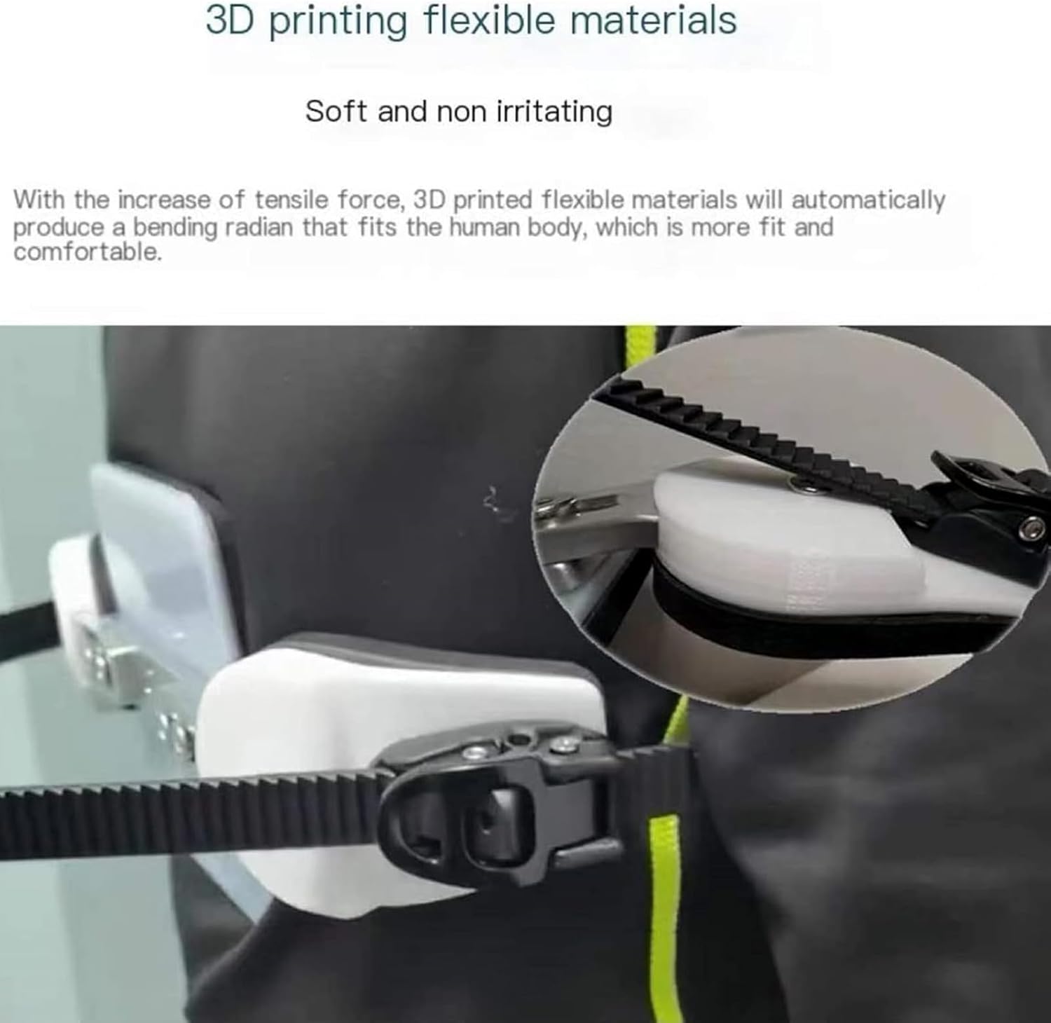 Pigeon Chest Orthosis Support, Medical Pectus Carinatum Orthosis Brace, Professional Adjustable Support to Correct Rib Deformity Rib Eversion Orthotic Stent for Pectus Excavatum