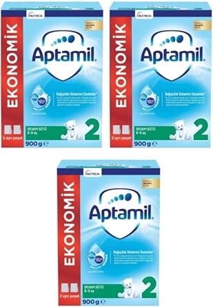 Aptamil Number 2 Baby Food 900 Gr X 3 Pieces