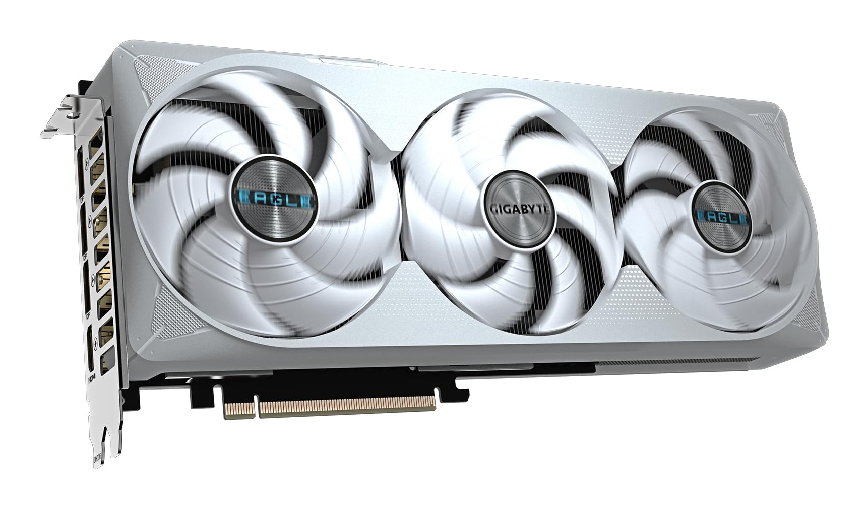 Gigabyte GeForce RTX 5070 Ti EAGLE OC ICE SFF 16G Scheda Grafica - 16GB GDDR7, 256 bit, PCI-E 5.0, 2542 MHz Core Clock, 3 x DP 2.1a, 1 x HDMI 2.1b, NVIDIA DLSS 4, GV-N507TEAGLEOC ICE-16GD