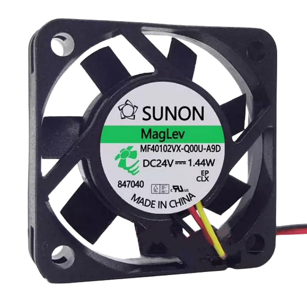 For MF40102VX-Q00U-A9D 24V 1.44W 40mm 3-Wire Fan - High 4010 4CM for Electronics