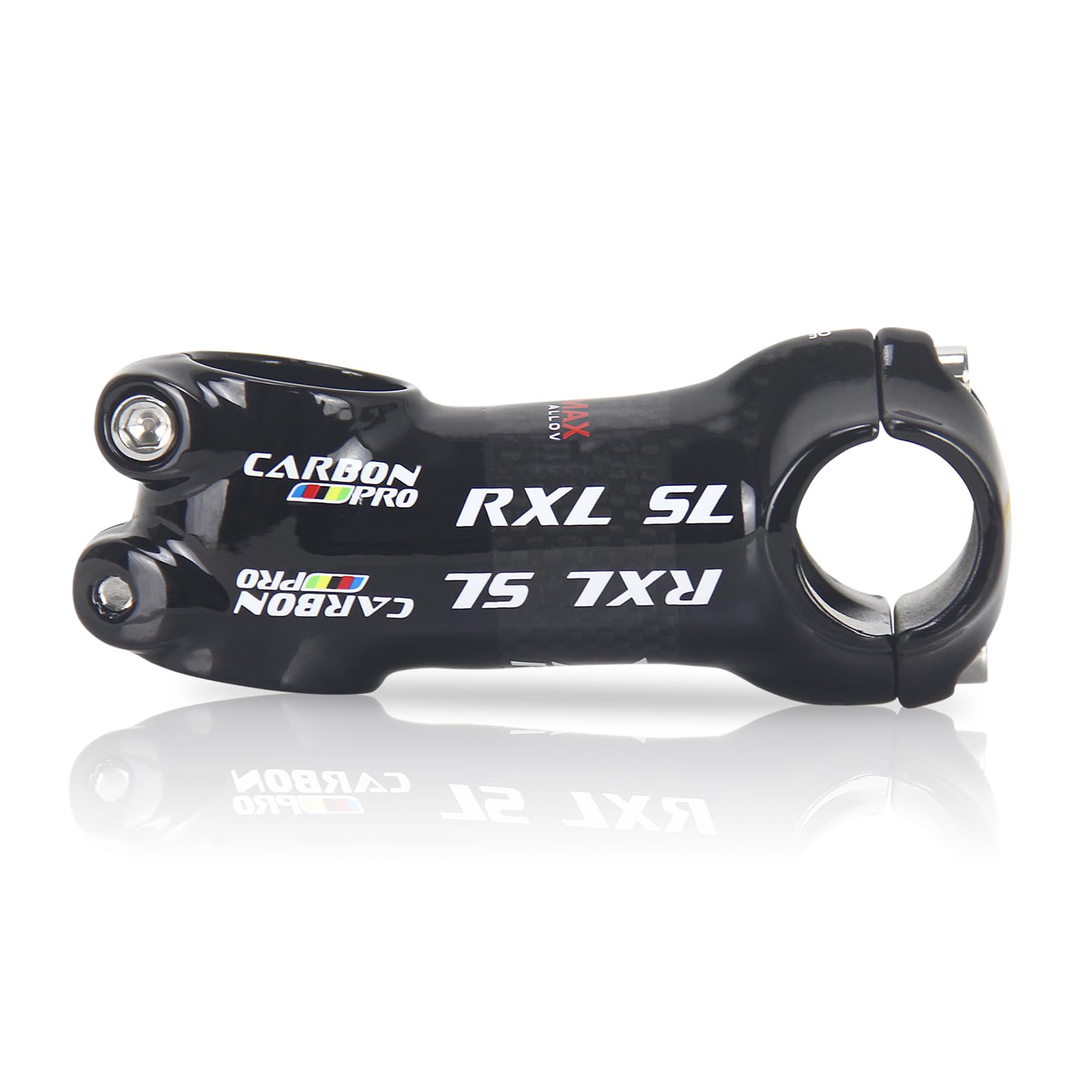 Potence Carbone RXL SL – 31,8mm, 1-1/8″, 6°, 120mm, 3K Brillant, Pour VTT/route/gravel