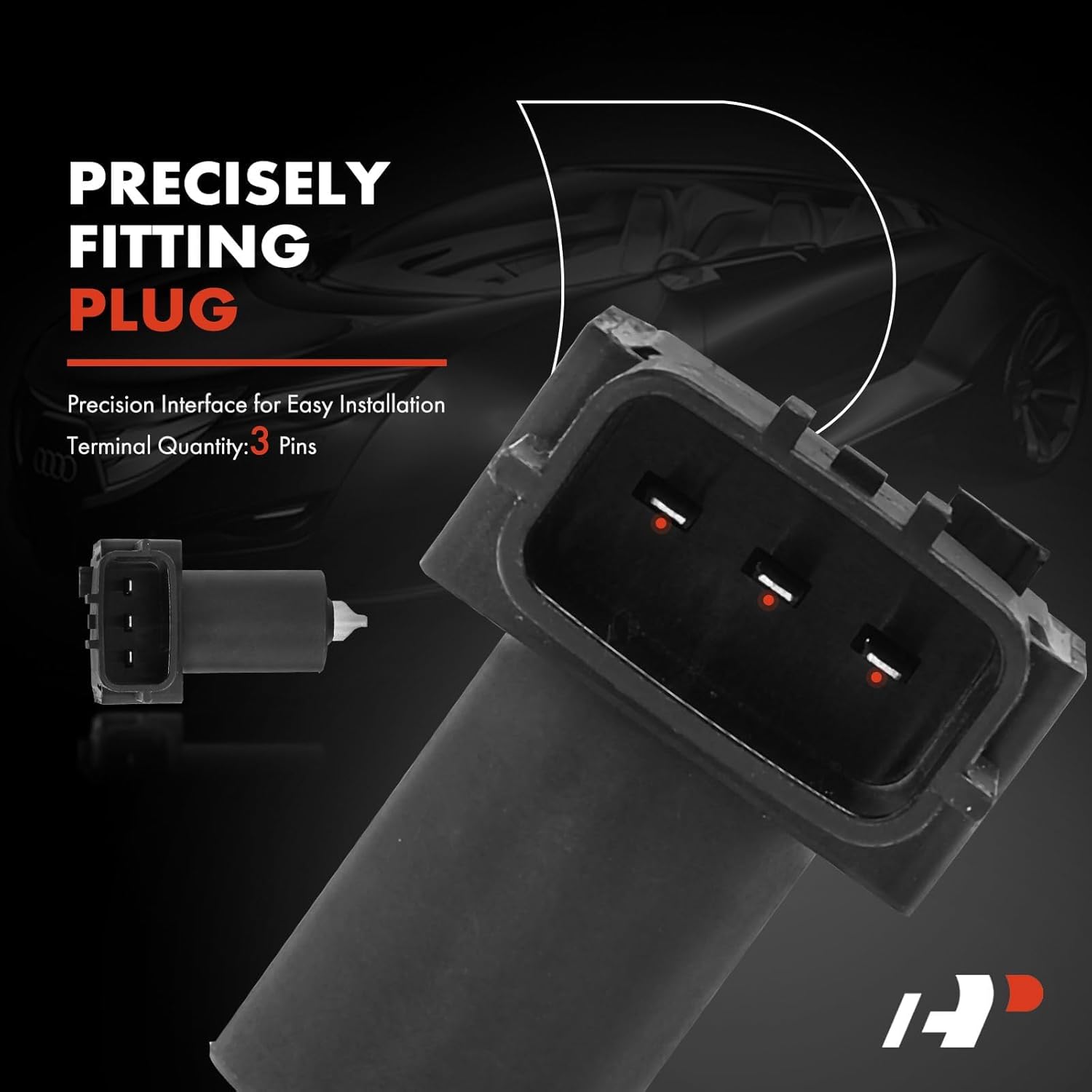 A-Premium 2-PC Engine Camshaft Crankshaft Position Sensors Compatible with Nissan Pathfinder 2001-2002 3.5L & Infiniti QX4 2001-2002 3.5L