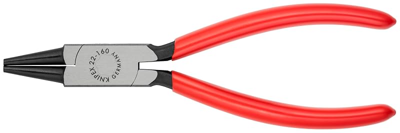 Alicate de Bico Redondo KNIPEX 22 01 160 com Cabo Emborrachado