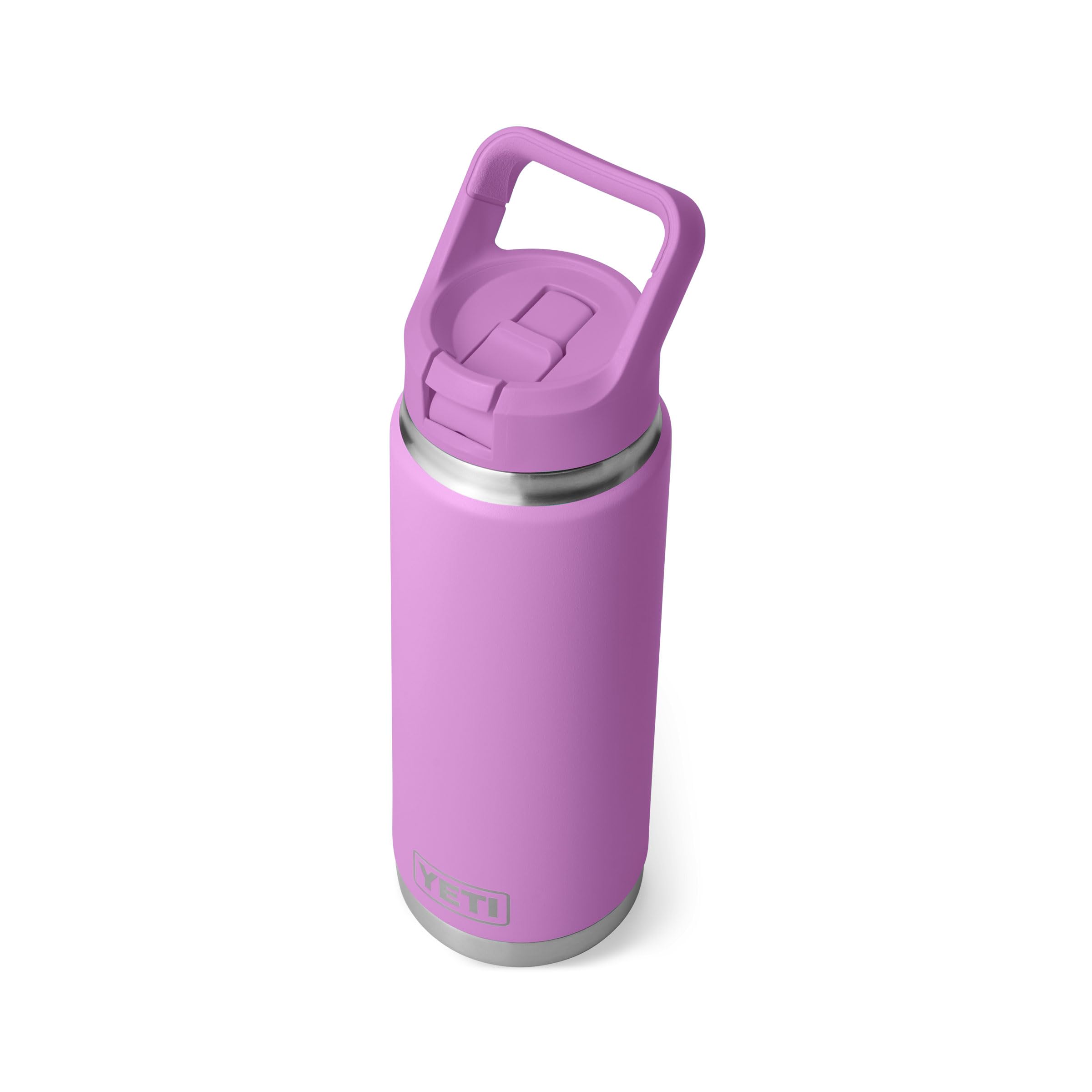 YETI Rambler C Straw Bottle, Stainless Steel Vacuum Insulated Bottle with Straw Cap, Desert Bloom, 26 oz (769 ml)