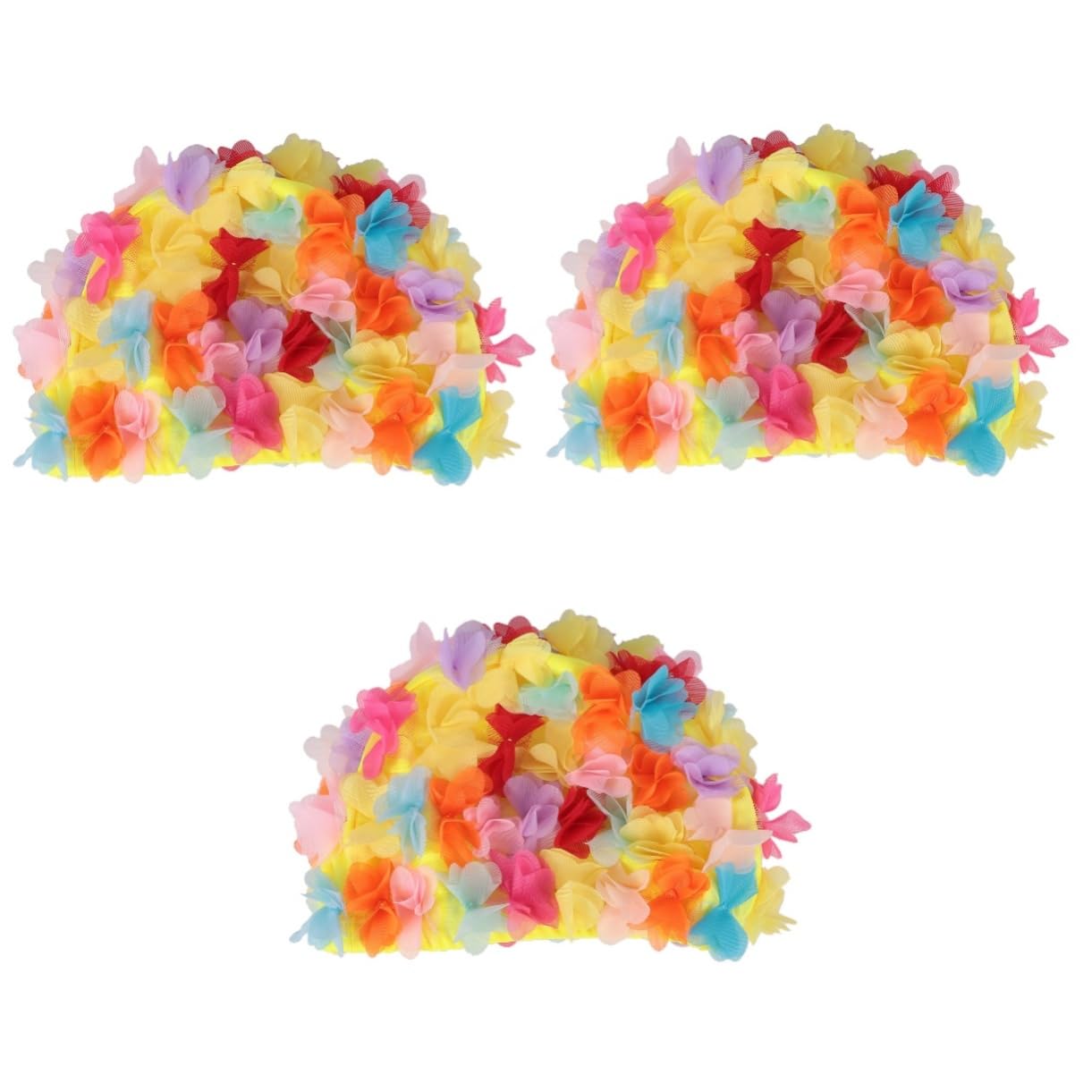 2 Pièces Protecteur d'oreille pour La Natation Mode Bonnet De Bain Femmes Bonnet De Bain Fleur Chapeau De Natation