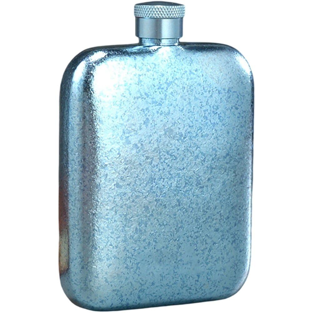 Bouteille de whisky étanche et flasque en titane de camping pour le plein air