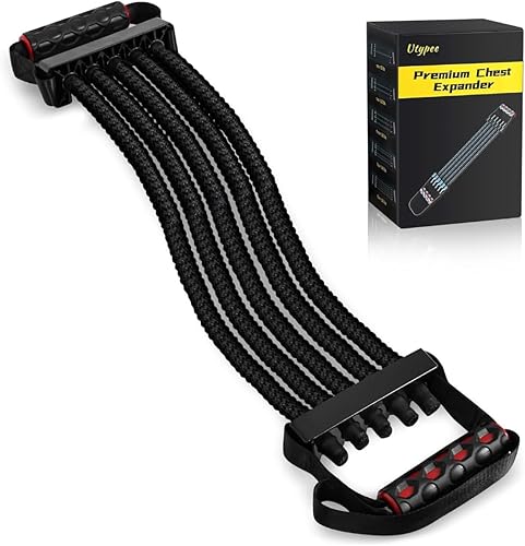 HomeGym – Extenseur de poitrine pour homme, bande de résistance réglable en late