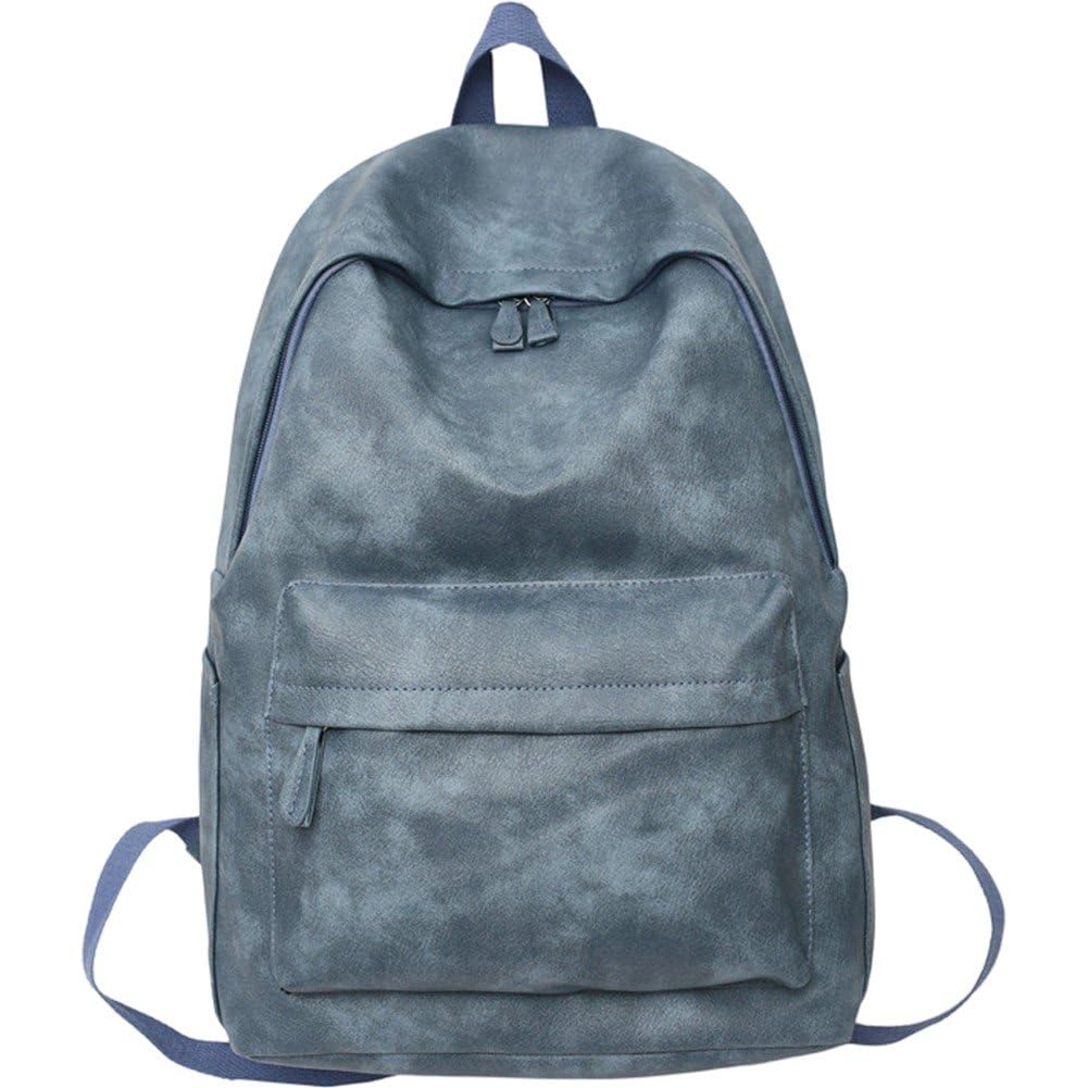 Sac à dos femme en cuir PU style japonais chic, cartable école et sac de voyage urbain