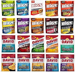 Sunflower Seeds Ultimate Variety Pack by BIGS and DAVID | 20 Unique Flavors
