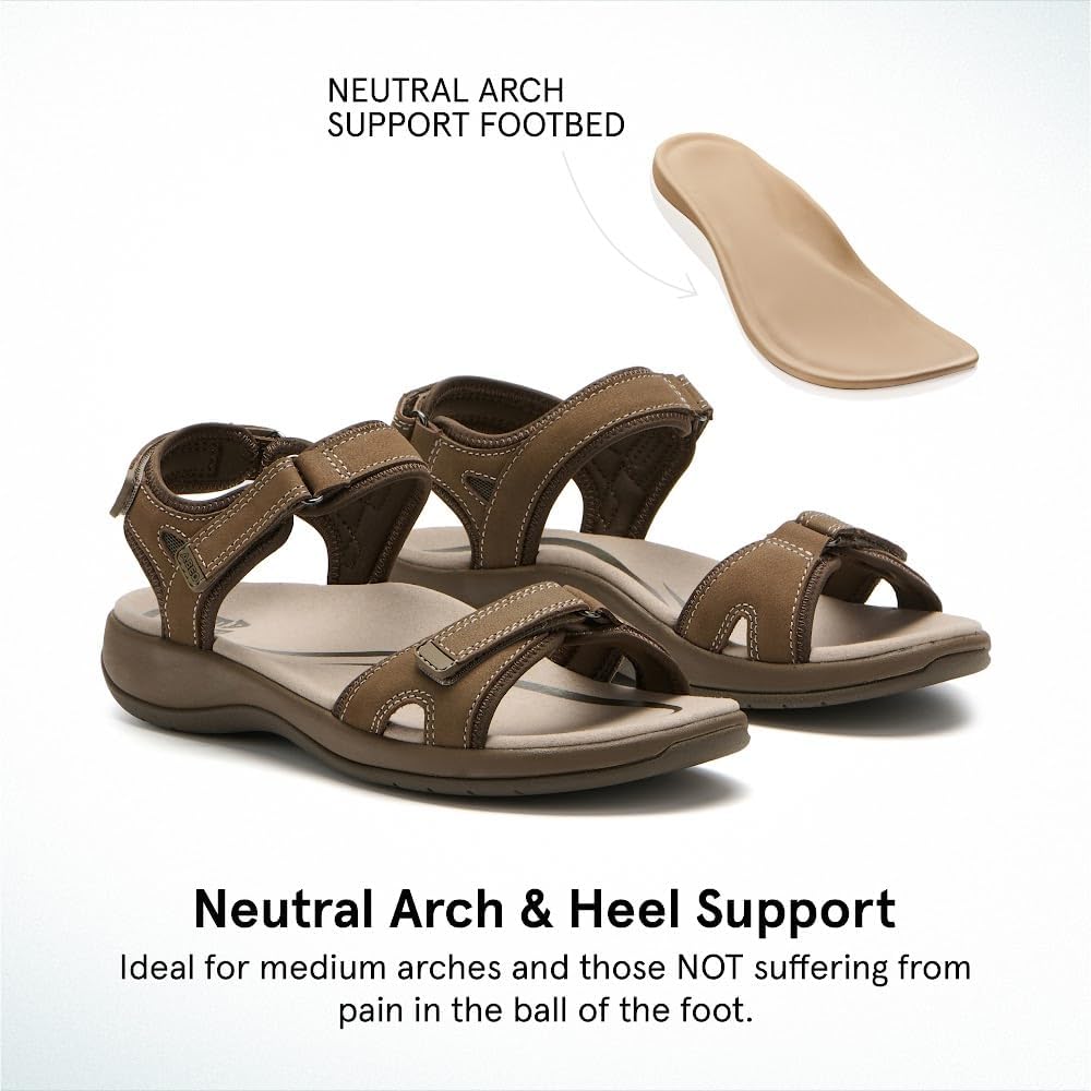 ABEO Goleta Superior Arch & Heel Support Sandal