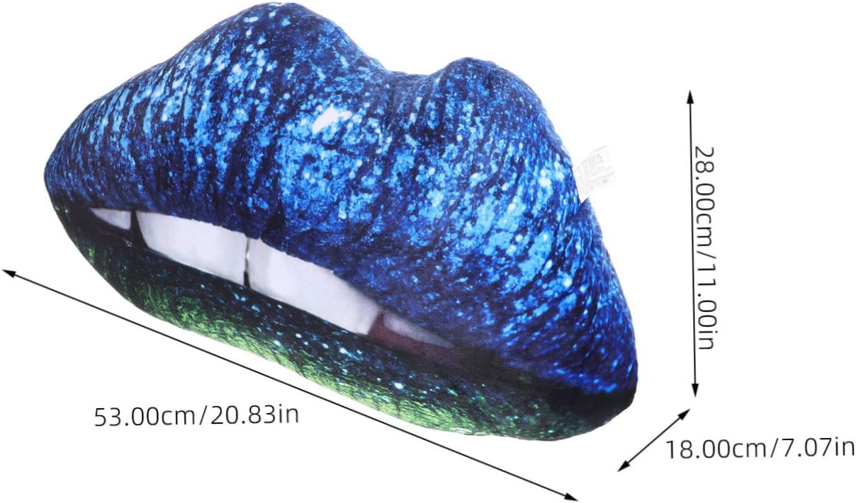 Cabilock Elegant Digital Print Pillow Car Headrest Pillow Double-Sided Easy-wash Cover