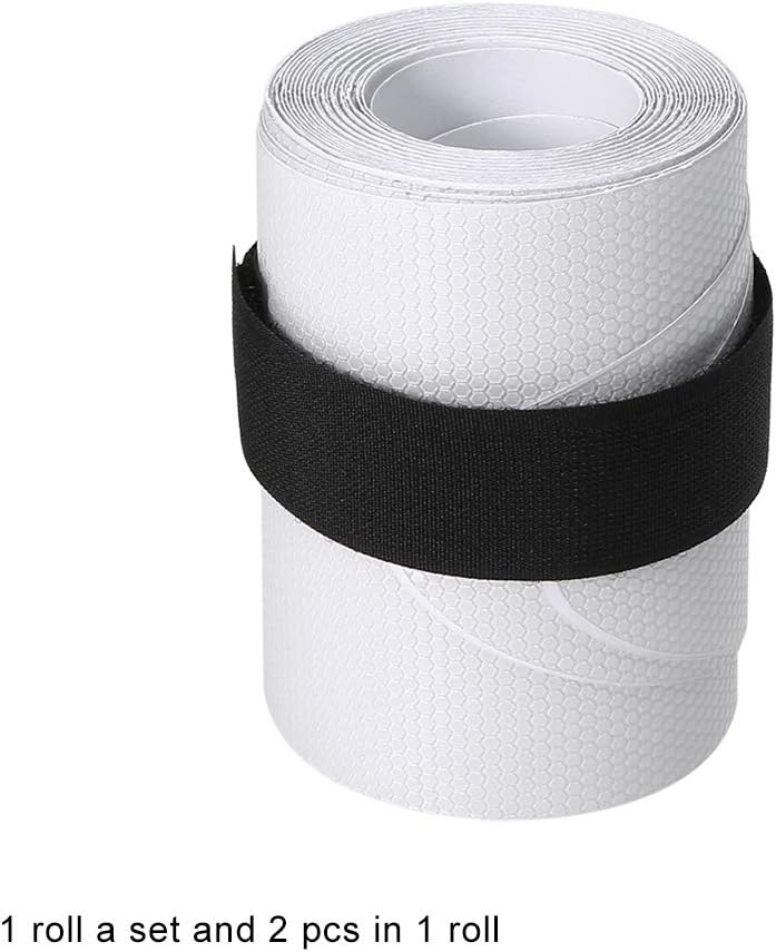 Lixada White SUP Board Protection Tape Surfboard Rail Protective Film 83'' / 75'' (83 Honeycomb)