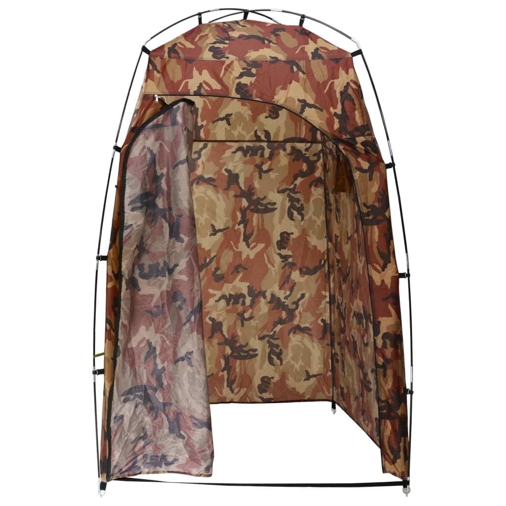 Mangloder Blaues Dusch- und Umkleidezelt für Camping, Strand und Outdoor mit 130x130x, wasserfest, leicht, mit Taschen, Reißverschluss, bodenlos, Tragetasche