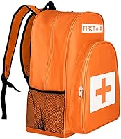 Vista 2 de Bolsas de primeros auxilios Mochila vacía Bolsa médica vacía para botiquines de primeros auxilios Pack Emergencia Camping Ciclismo Viaje Coche