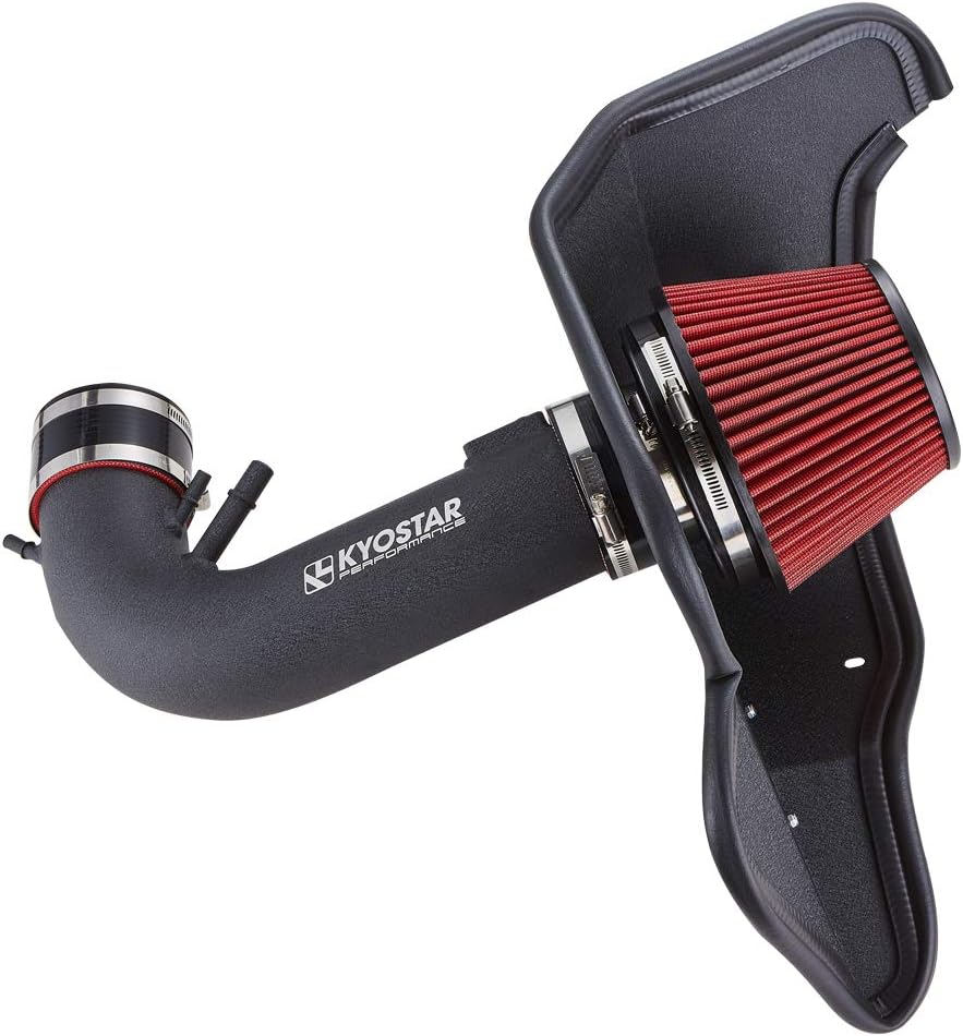 Cold Air Intake System-High-Flow Filter Cold Air Intake Compatible with 2015-2017 Ford Mustang GT 5.0L V8- Increase Performance & Acceleration