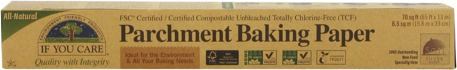 If You Care Parchment Baking Paper 6.5 sq mt - CLF-IYC-P6174