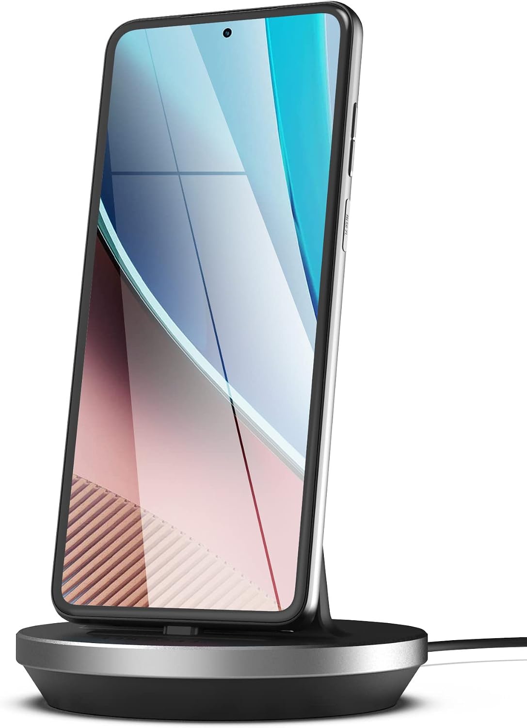 Encased Moto G Power/G Pure/Moto G Stylus Charger, Fast Charging Stand Dock for Motorola USB C Phones - Type C Power Cable Works with Quick Charge Adapter (Case Friendly Design)