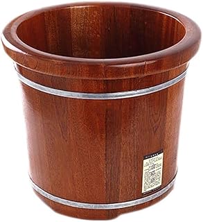 Balde De Banho De Pés De Madeira Banheira De Pés Para Imersão De Pés, Balde De Madeira Para Pedicure, Balde De Banho De Pés, Bacia De Pés Para Adultos, Banho De Pés Banheira De Spa Superfácil De Usar