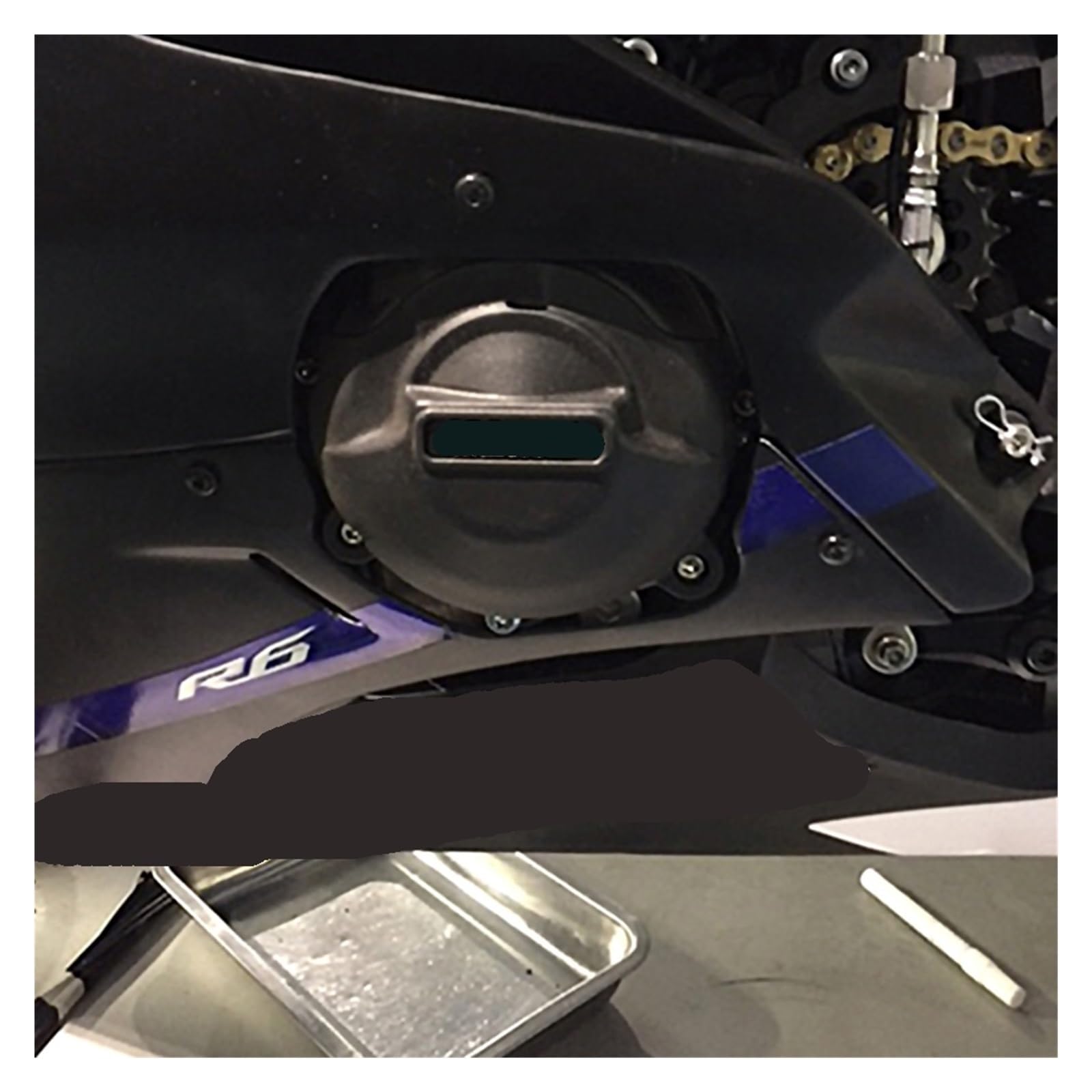 Cappuccio motore moto Set Di Protezioni Per Custodia Manovella Per Copertura Motore Statore Moto Per YZF-R6 2006-2025 Kit Di Sostituzione Regolabile Per Uso Generale
