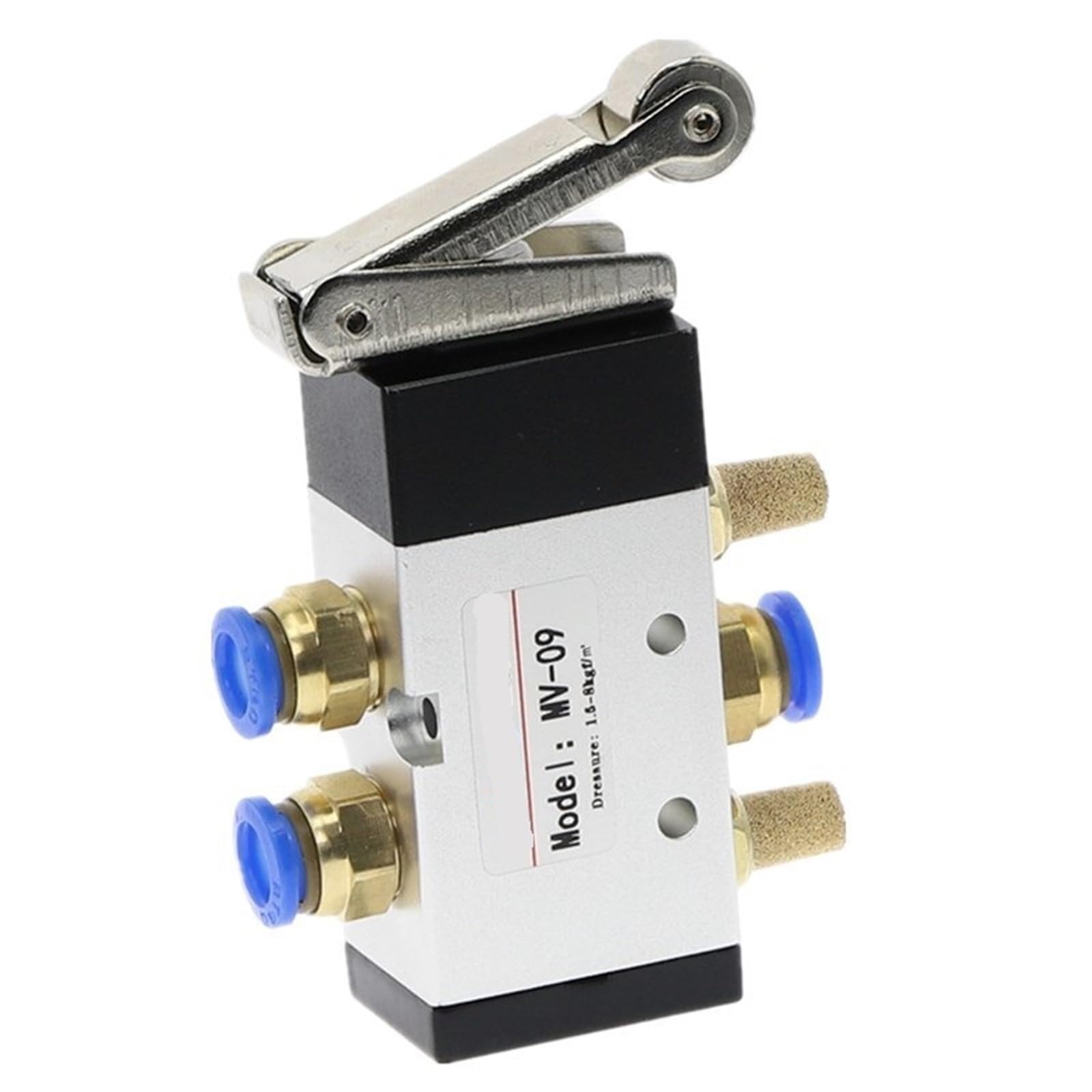 Válvula mecánica de 5 vías MV-09-PC 6mm con rodillo MV522R para distribución de aire