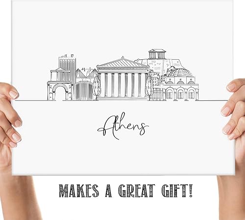 Vista 147 de TJ Originals - Barcelona, Madrid y España vistas de la ciudad, arte de pared ilustrado a mano, decoración de pared de sala de estar - Pósteres