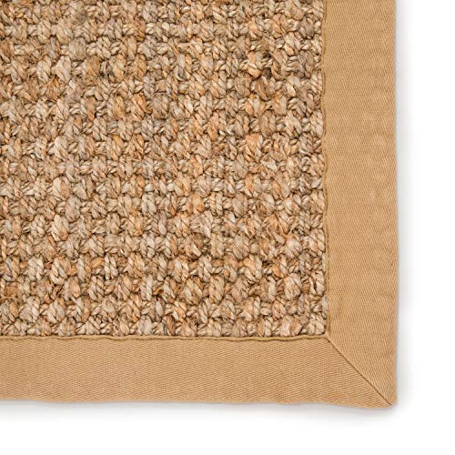 Jaipur Living Adesina Natural Solid Beige Area Rug (10'X14') #TOP4