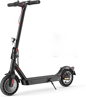 E Scooter mit Straßenzulassung Max 40 km Reichweite mit App,10 Zoll Elektroroller mit Wabenreifen Duales Bremssystem und Doppelfederung 20km/h,Elektro Scooter bis 120kg für Herren Damen