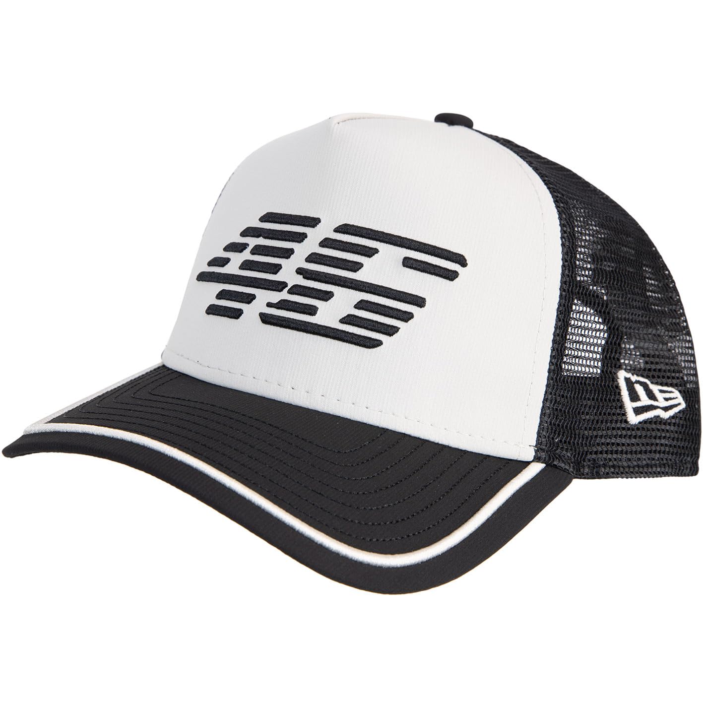 New Era VR46 Recycled Stripe Trucker Cap