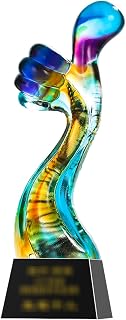 Glass Trophy Creative Champion Custom Trophy Team Annual Meeting Commemorative Prize Excellent Employee Honor Trophy