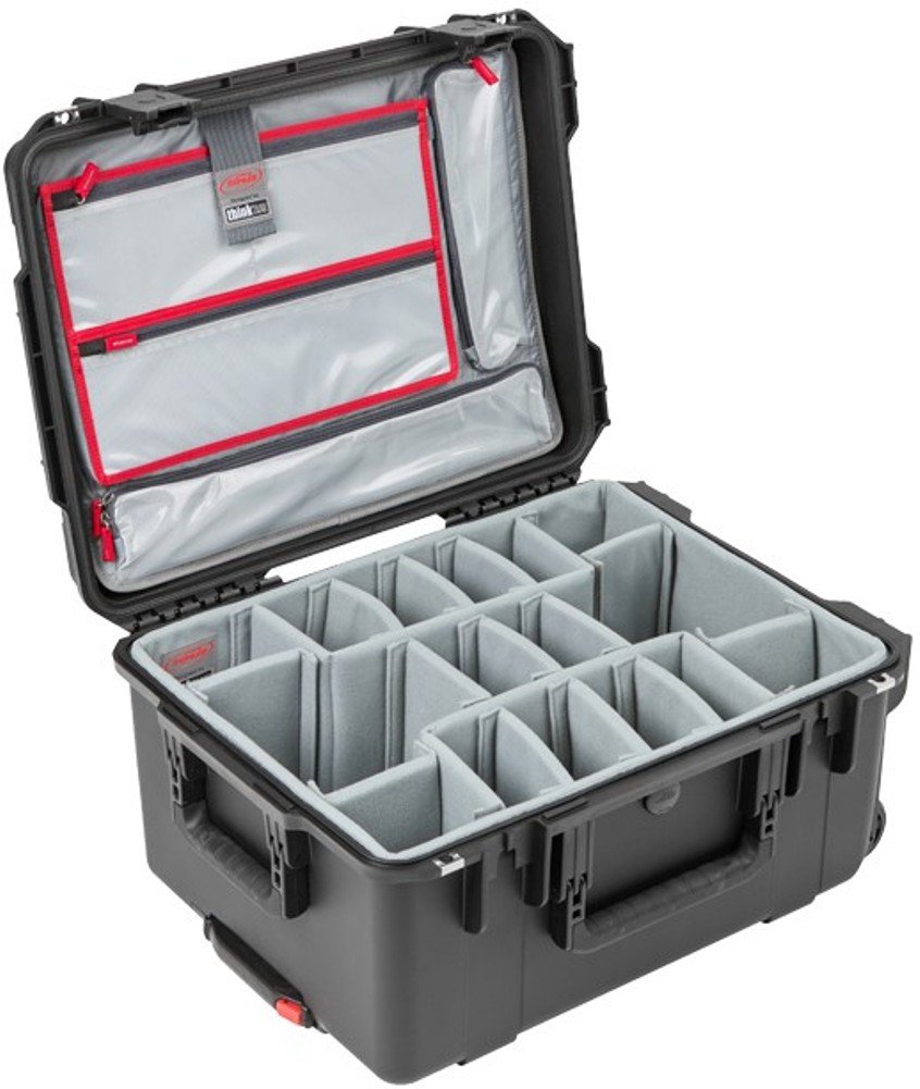 SKB Cases 3i-2015-10PL iSeries Professional Camera Case, Black/Gray