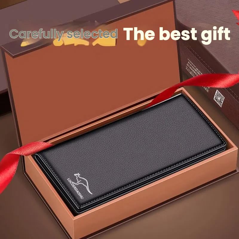 Fashion Men's Handbag, Long Wallet, Multi-Card Position, Leather Bag, Men's Large Capacity Wallet, Change, Card Wallet, Wallet3