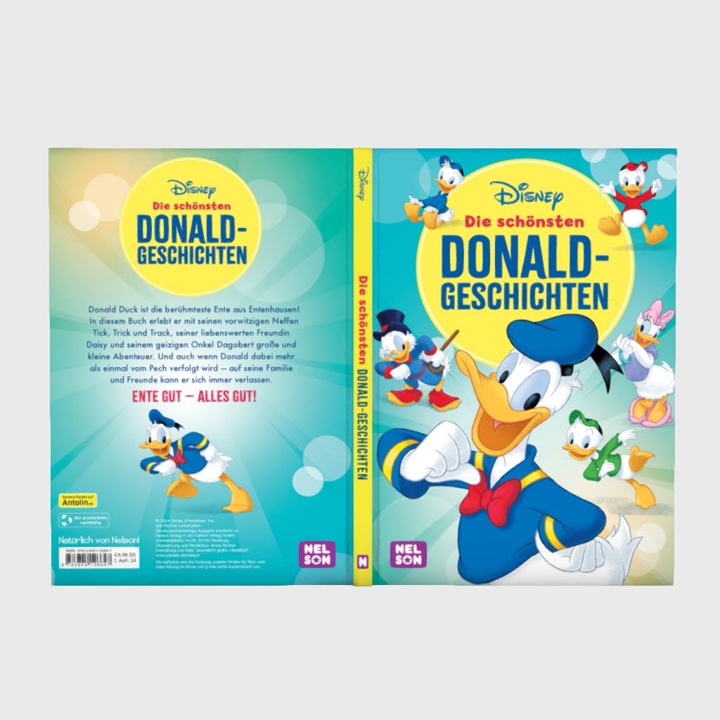 Disney Vorlesebuch: Die schönsten Donald-Geschichten