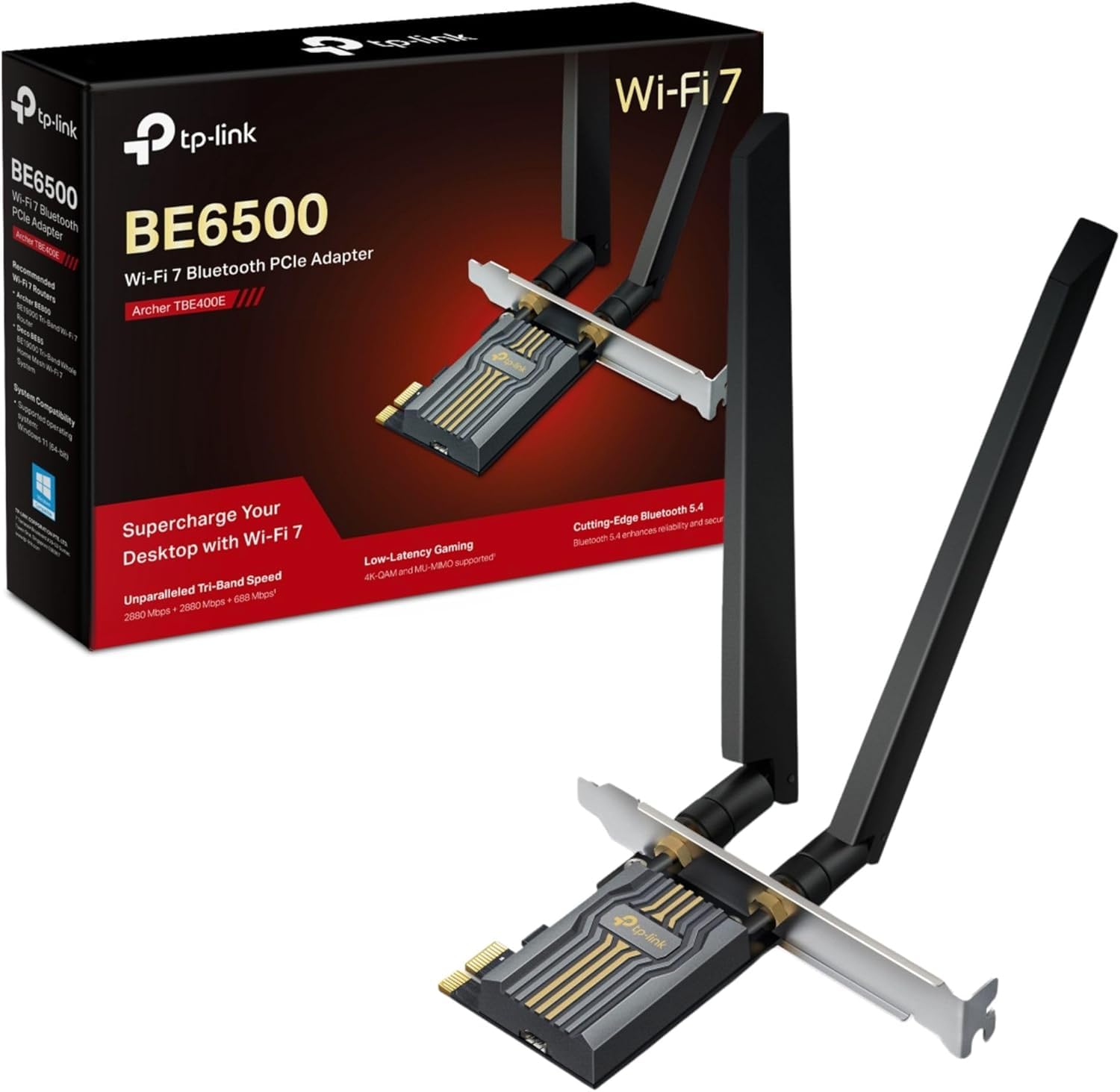 TP-Link Archer BE6500 Wi-Fi 7 ルーター　保証書有 TP-Link Archer BE6500 Wi-Fi 7 ルーター 保証書有 Archer